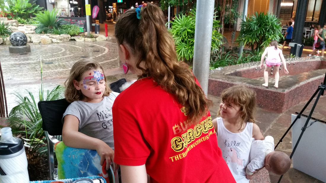 Darwin, Palmerston, Northern Territory, Face Painting, Painters, Glitter Tattoos